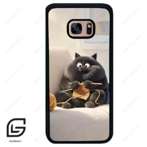 قاب گوشی سامسونگ اس 7 اج (Galaxy S7 EDGE ) طرح گربه کد 2639
