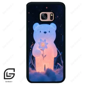 قاب گوشی سامسونگ اس 7 اج (Galaxy S7 EDGE ) طرح خرس کد 2644