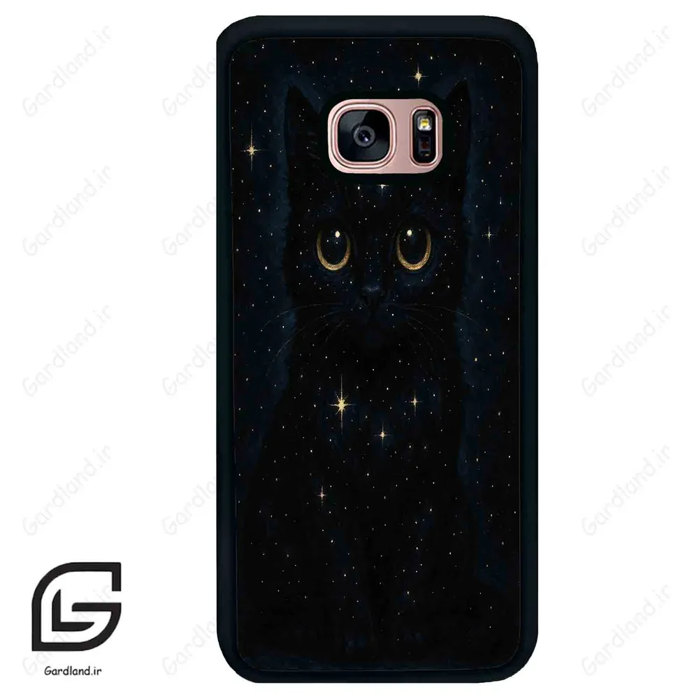 قاب گوشی سامسونگ اس 7 اج (Galaxy S7 EDGE ) طرح گربه کد 2655
