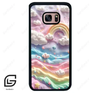قاب گوشی سامسونگ اس 7 اج (Galaxy S7 EDGE ) طرح رنگارنگ کد 2656