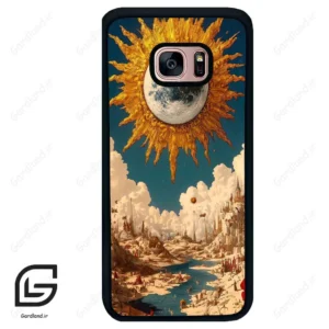 قاب گوشی سامسونگ اس 7 اج (Galaxy S7 EDGE ) طرح خورشید کد 2694