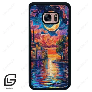 قاب گوشی سامسونگ اس 7 اج (Galaxy S7 EDGE ) طرح ماه کد 2699