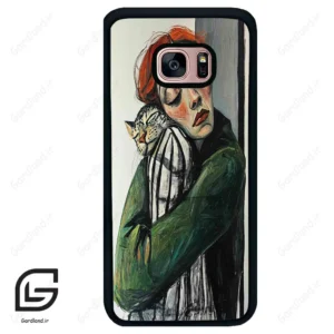 قاب گوشی سامسونگ اس 7 اج (Galaxy S7 EDGE ) طرح گربه کد 2709