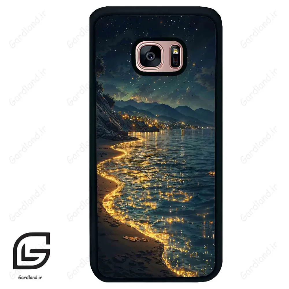 قاب گوشی سامسونگ اس 7 اج (Galaxy S7 EDGE ) طرح ساحل کد 2729