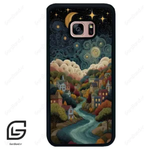 قاب گوشی سامسونگ اس 7 اج (Galaxy S7 EDGE ) طرح دهکده کد 2736