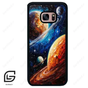 قاب گوشی سامسونگ اس 7 اج (Galaxy S7 EDGE ) طرح زحل کد 2765