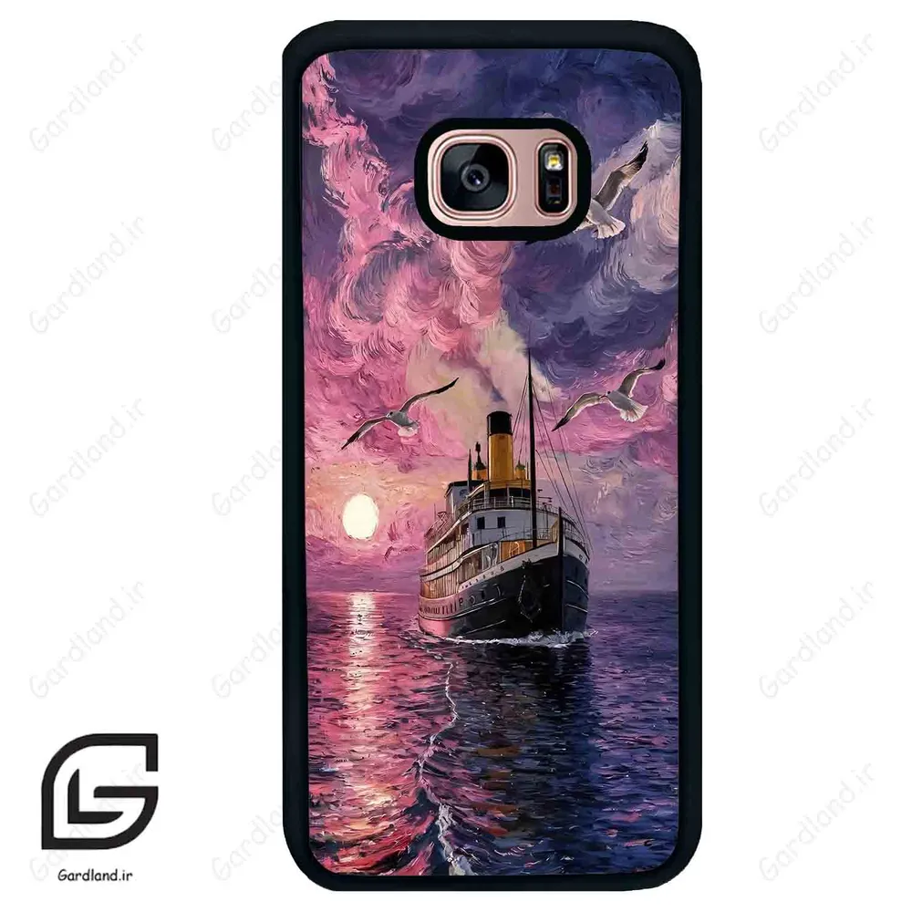 قاب گوشی سامسونگ اس 7 اج (Galaxy S7 EDGE ) طرح کشتی کد 2789