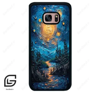 قاب گوشی سامسونگ اس 7 اج (Galaxy S7 EDGE ) طرح ابرنگ کد 2792