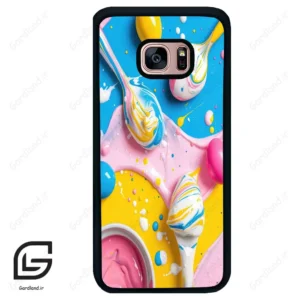 قاب گوشی سامسونگ اس 7 اج (Galaxy S7 EDGE ) طرح رنگارنگ کد 2793