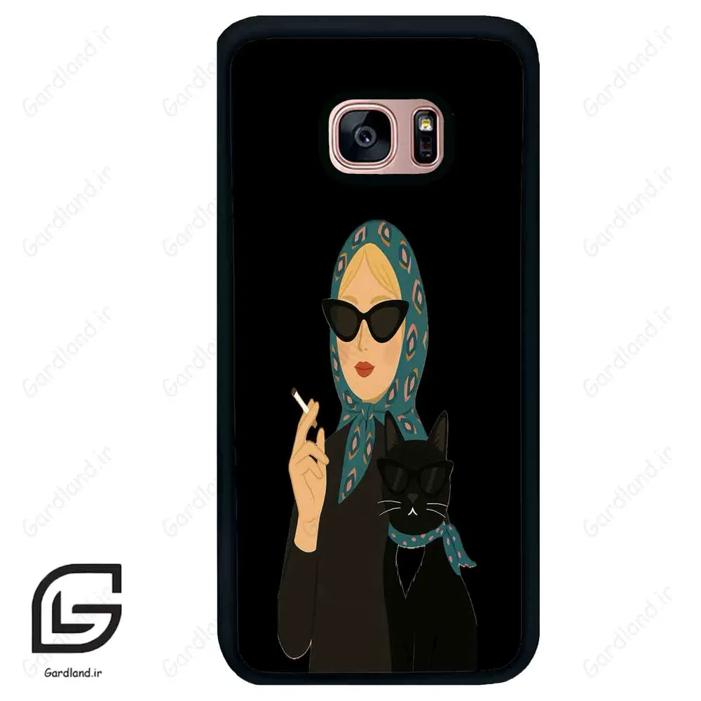 قاب گوشی سامسونگ اس 7 اج (Galaxy S7 EDGE ) طرح خانومی کد 2810