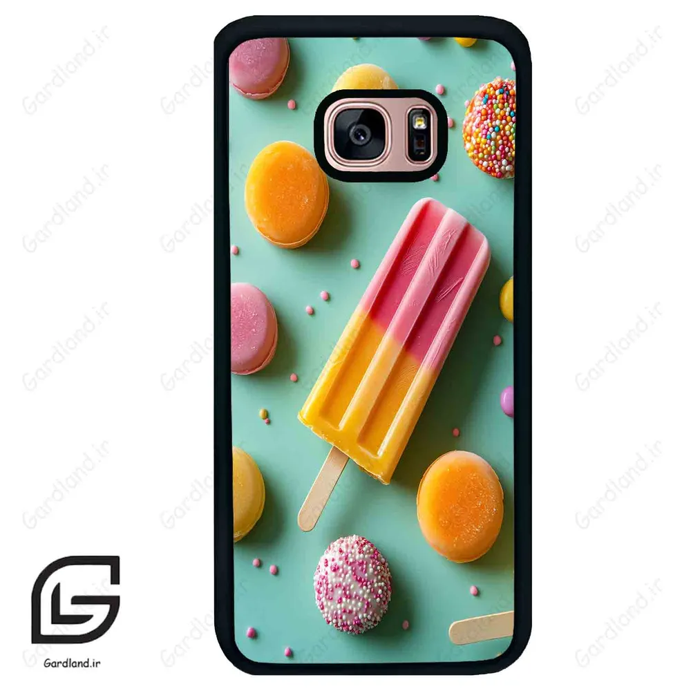 قاب گوشی سامسونگ اس 7 اج (Galaxy S7 EDGE ) طرح بستنی کد 2811