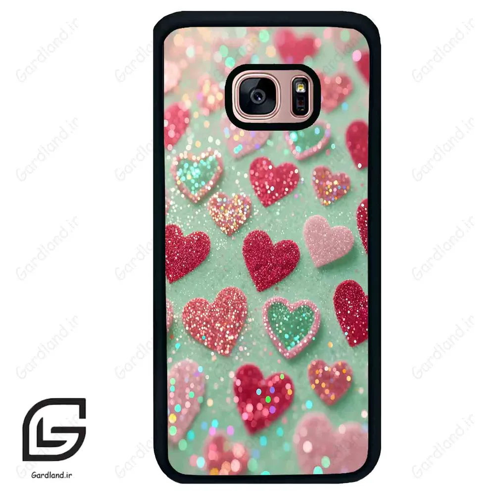 قاب گوشی سامسونگ اس 7 اج (Galaxy S7 EDGE ) طرح قلب کد 2812