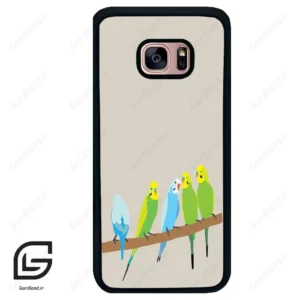 قاب گوشی سامسونگ اس 7 اج (Galaxy S7 EDGE ) طرح پرنده کد 2818