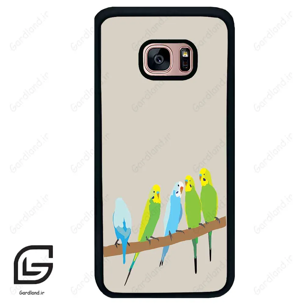 قاب گوشی سامسونگ اس 7 اج (Galaxy S7 EDGE ) طرح پرنده کد 2818