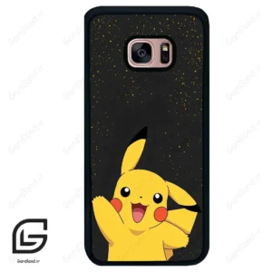 قاب گوشی سامسونگ اس 7 اج (Galaxy S7 EDGE ) طرح پیکاچو کد 2835