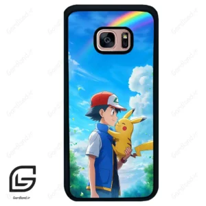 قاب گوشی سامسونگ اس 7 اج (Galaxy S7 EDGE ) طرح پیکاچو کد 2839