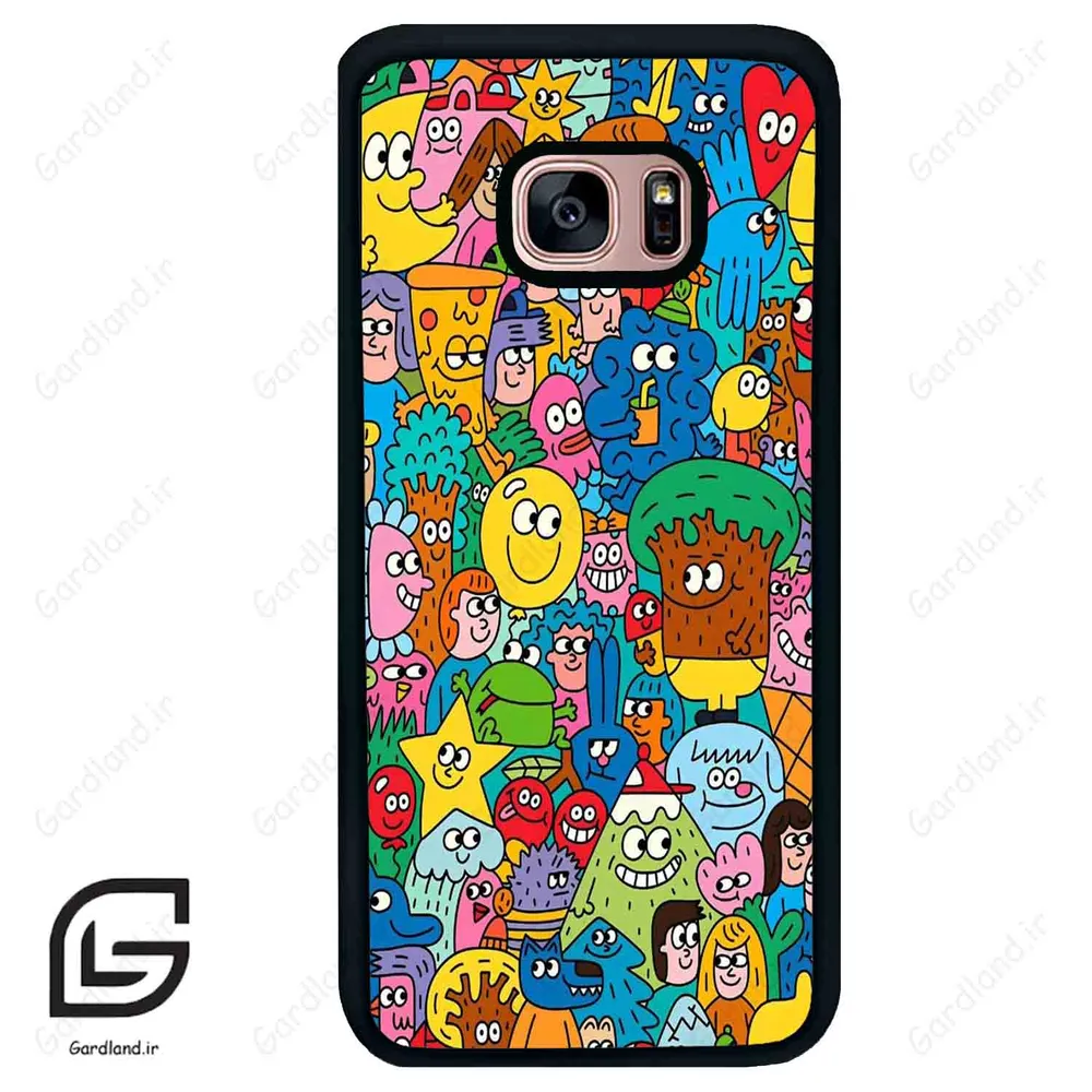 قاب گوشی سامسونگ اس 7 اج (Galaxy S7 EDGE ) طرح شخصیت کد 2856