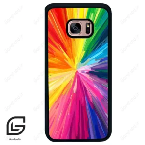 قاب گوشی سامسونگ اس 7 اج (Galaxy S7 EDGE ) طرح رنگارنگ کد 2877