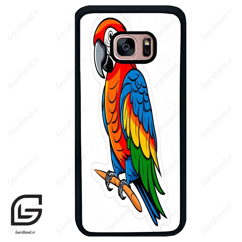 قاب گوشی سامسونگ اس 7 اج (Galaxy S7 EDGE ) طرح طوطی کد 2896