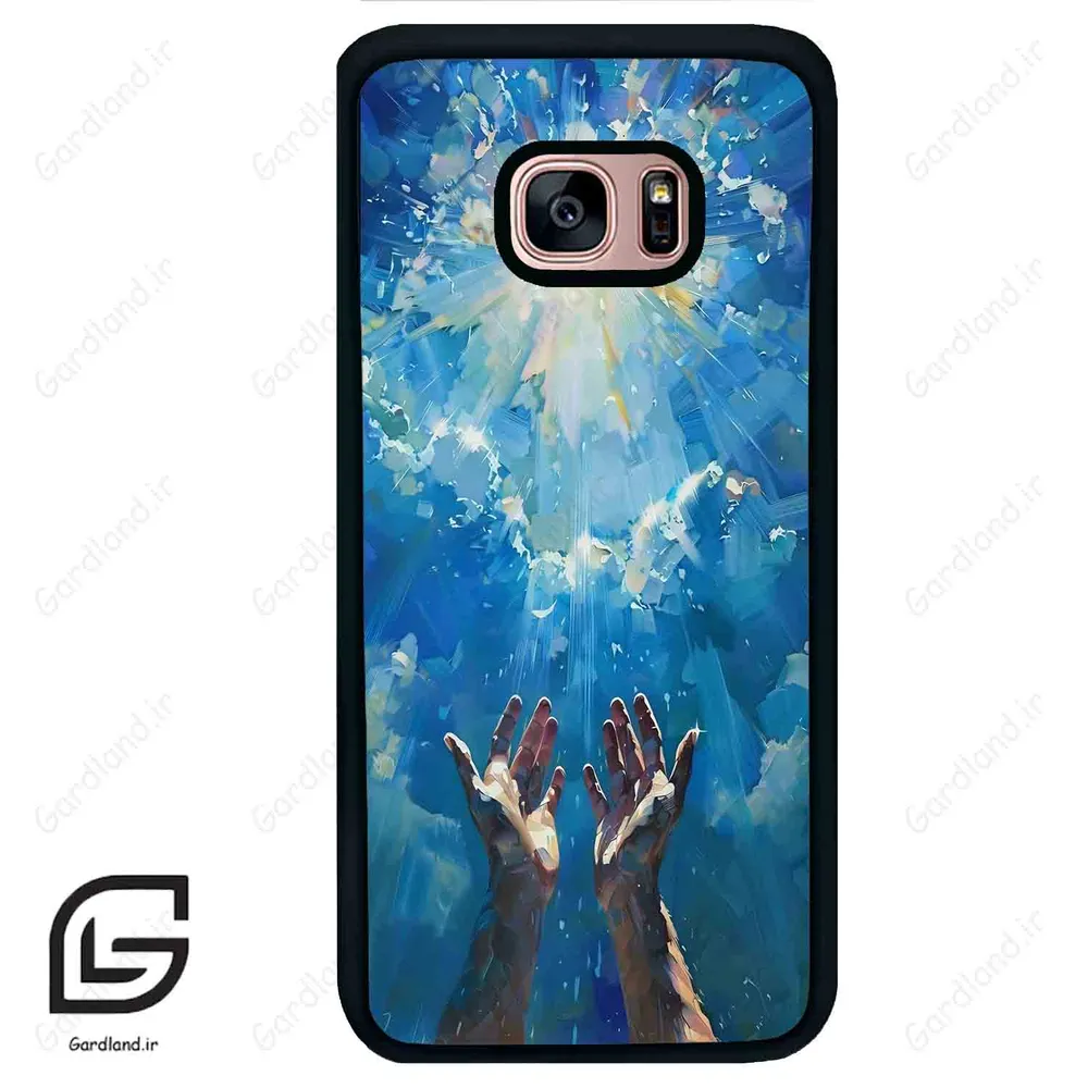 قاب گوشی سامسونگ اس 7 اج (Galaxy S7 EDGE ) طرح دعا کد 2930