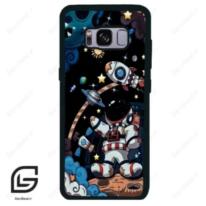 قاب گوشی سامسونگ اس 8 (Galaxy S8 ) طرح فضانورد کد 2007