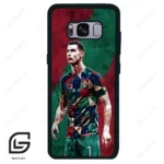 قاب گوشی سامسونگ اس 8 (Galaxy S8 ) طرح رونالدو کد 2008