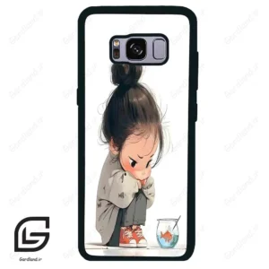 قاب گوشی سامسونگ اس 8 (Galaxy S8 ) طرح دخترانه کد 2028