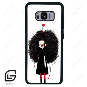 قاب گوشی سامسونگ اس 8 (Galaxy S8 ) طرح دخترانه کد 2031