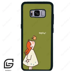 قاب گوشی سامسونگ اس 8 (Galaxy S8 ) طرح دخترانه کد 2044
