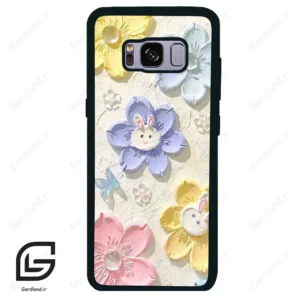 قاب گوشی سامسونگ اس 8 (Galaxy S8 ) طرح گل کد 2046