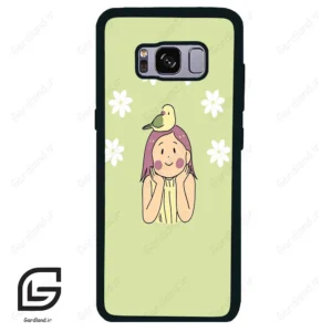 قاب گوشی سامسونگ اس 8 (Galaxy S8 ) طرح دخترانه کد 2052