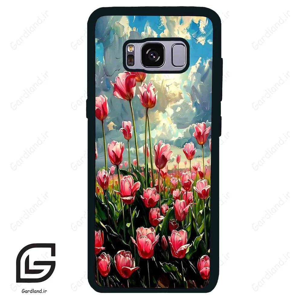 قاب گوشی سامسونگ اس 8 (Galaxy S8 ) طرح گل کد 2055