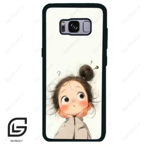 قاب گوشی سامسونگ اس 8 (Galaxy S8 ) طرح دخترانه کد 2056