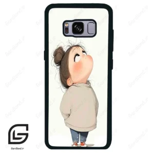 قاب گوشی سامسونگ اس 8 (Galaxy S8 ) طرح دختر کد 2057
