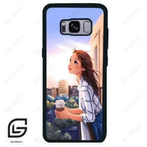 قاب گوشی سامسونگ اس 8 (Galaxy S8 ) طرح دخترانه کد 2086