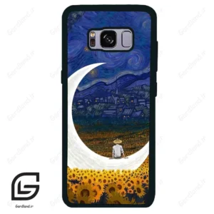 قاب گوشی سامسونگ اس 8 (Galaxy S8 ) طرح ماه کد 2125