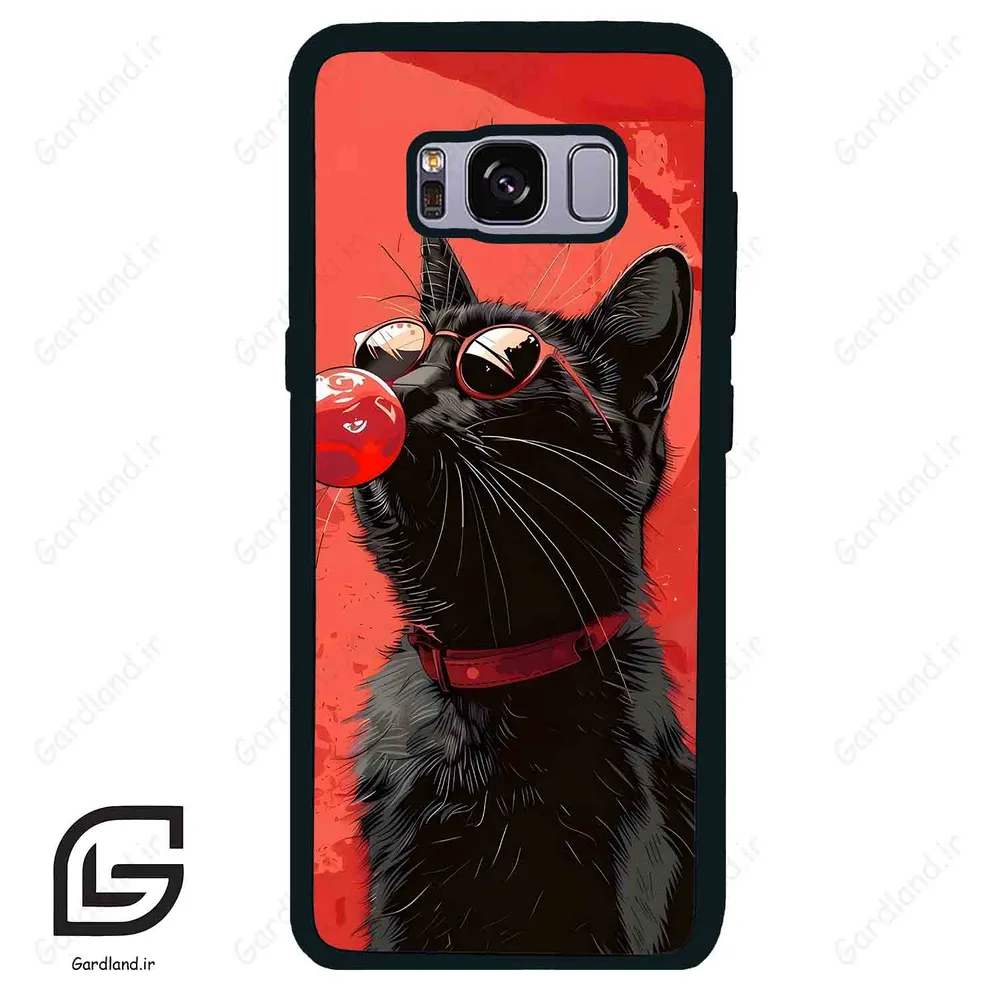 قاب گوشی سامسونگ اس 8 (Galaxy S8 ) طرح گربه کد 2131