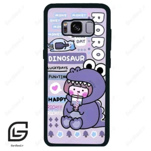 قاب گوشی سامسونگ اس 8 (Galaxy S8 ) طرح دایناسور کد 2155