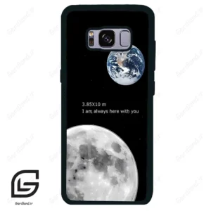 قاب گوشی سامسونگ اس 8 (Galaxy S8 ) طرح ماه کد 2190