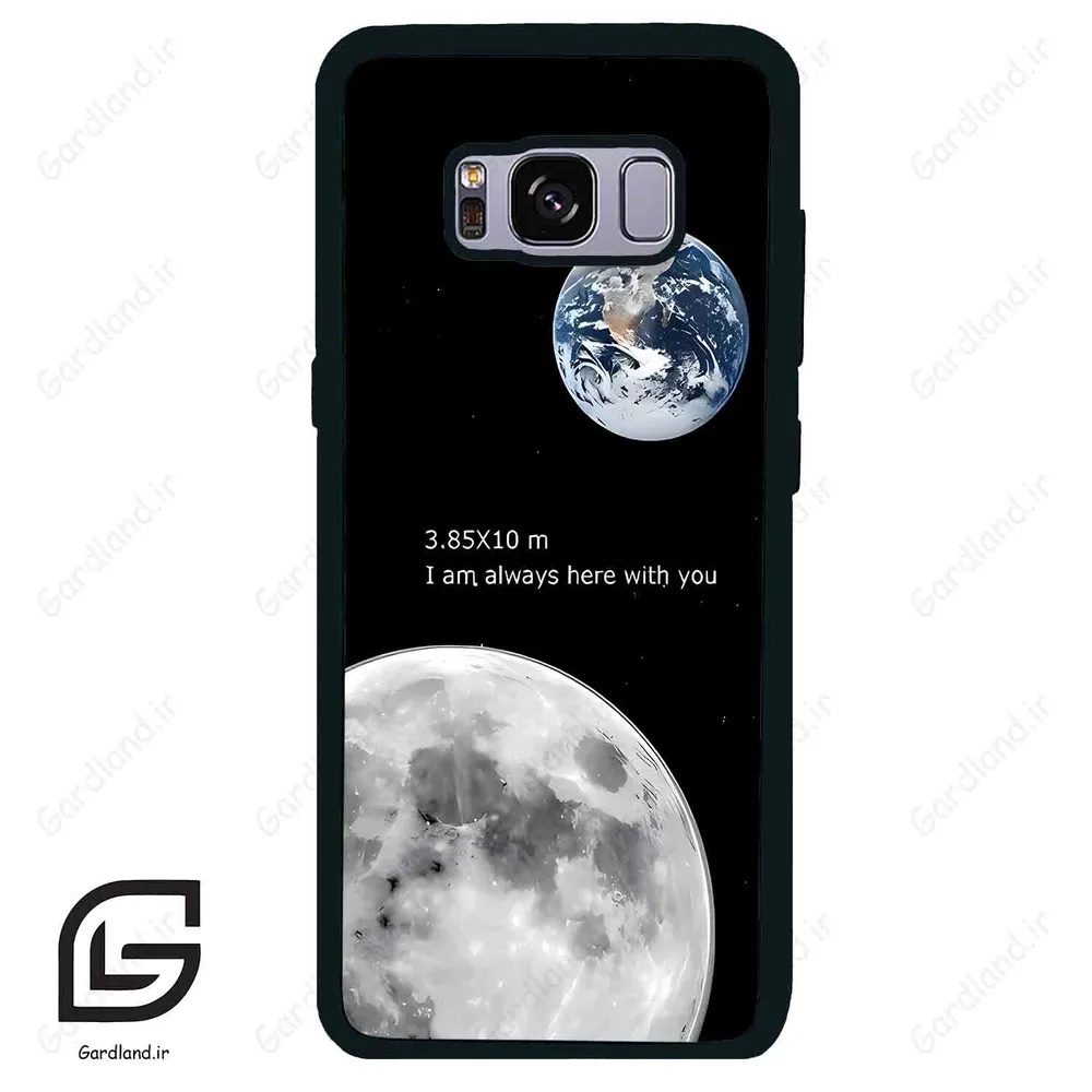 قاب گوشی سامسونگ اس 8 (Galaxy S8 ) طرح ماه کد 2190