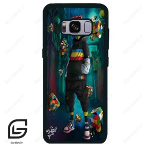 قاب گوشی سامسونگ اس 8 (Galaxy S8 ) طرح مکعب کد 2229