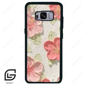 قاب گوشی سامسونگ اس 8 (Galaxy S8 ) طرح گل کد 2234