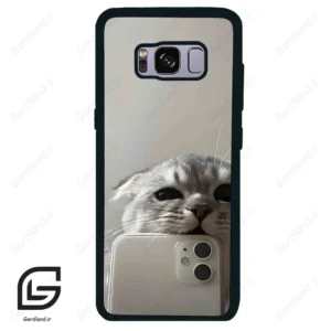 قاب گوشی سامسونگ اس 8 (Galaxy S8 ) طرح گربه کد 2246