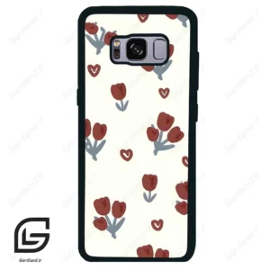 قاب گوشی سامسونگ اس 8 (Galaxy S8 ) طرح گل کد 2252