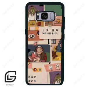 قاب گوشی سامسونگ اس 8 (Galaxy S8 ) طرح دخترانه کد 2254