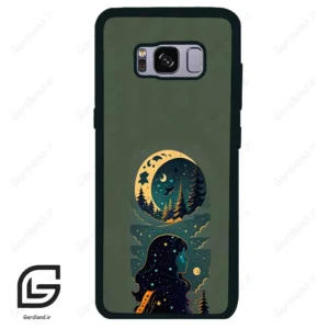 قاب گوشی سامسونگ اس 8 (Galaxy S8 ) طرح ماه کد 2267