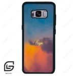قاب گوشی سامسونگ اس 8 (Galaxy S8 ) طرح ابر کد 2337