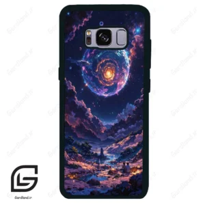 قاب گوشی سامسونگ اس 8 (Galaxy S8 ) طرح ماه کد 2344