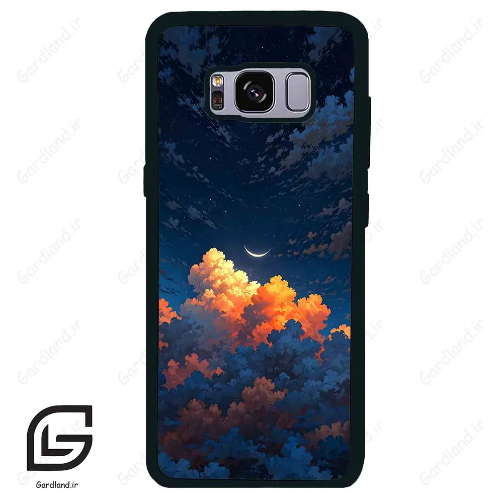 قاب گوشی سامسونگ اس 8 (Galaxy S8 ) طرح ابر کد 2358