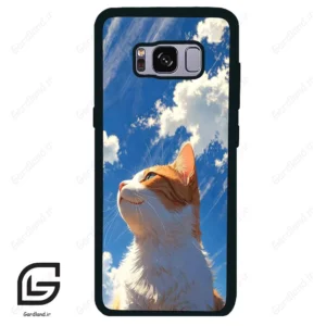 قاب گوشی سامسونگ اس 8 (Galaxy S8 ) طرح گربه کد 2366